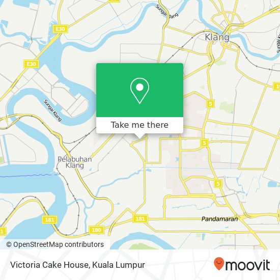 Victoria Cake House map
