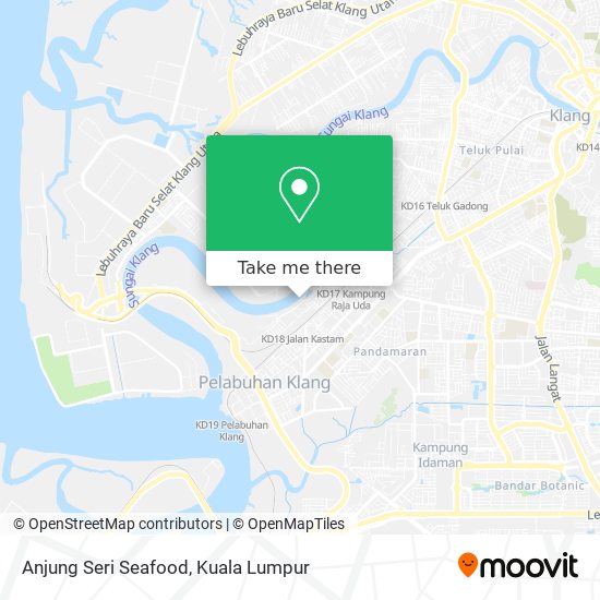 Anjung Seri Seafood map