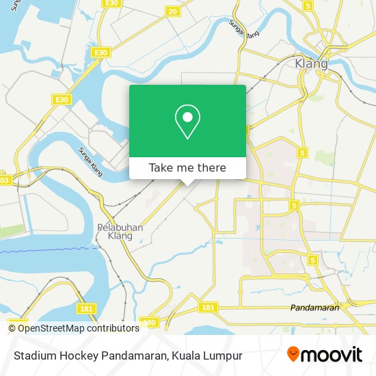 Stadium Hockey Pandamaran map