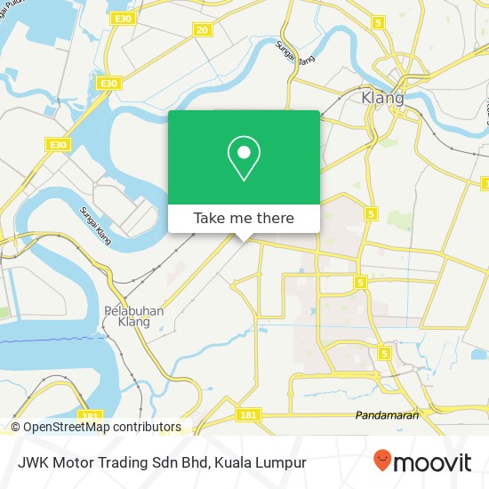 JWK Motor Trading Sdn Bhd map