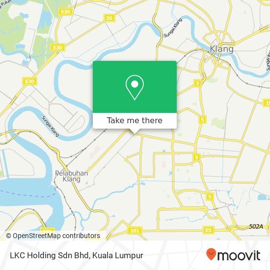 LKC Holding Sdn Bhd map