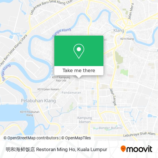 明和海鲜饭店 Restoran Ming Ho map