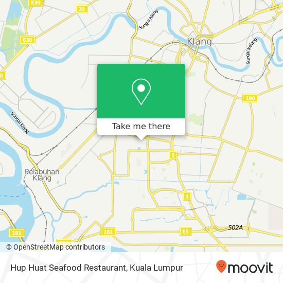 Hup Huat Seafood Restaurant map