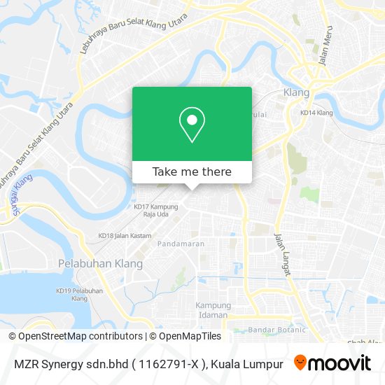 MZR Synergy sdn.bhd ( 1162791-X ) map