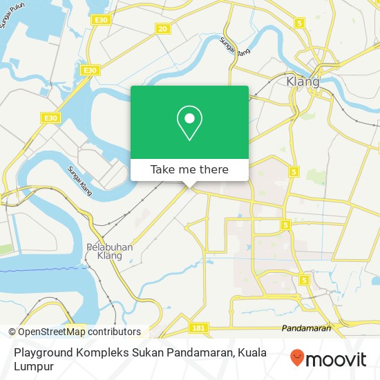Playground Kompleks Sukan Pandamaran map