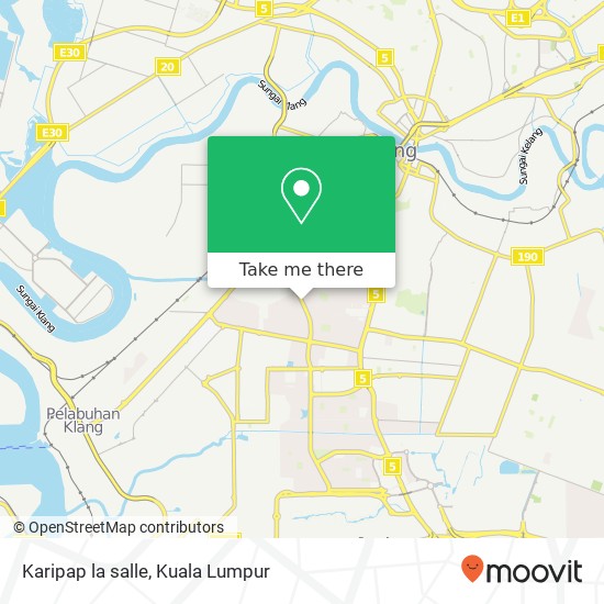 Karipap la salle map