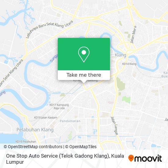 One Stop Auto Service (Telok Gadong Klang) map