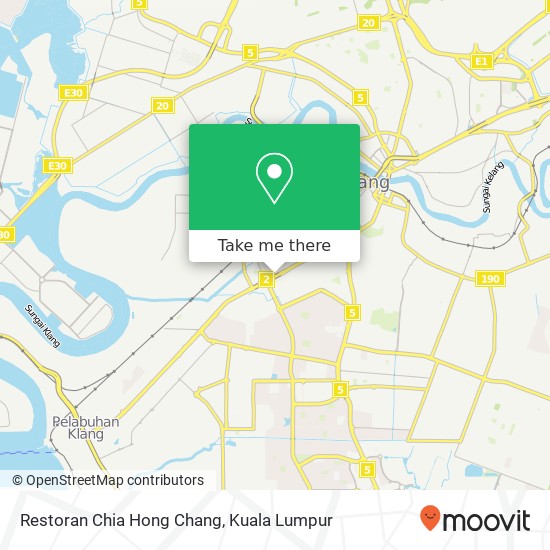 Restoran Chia Hong Chang map