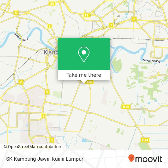 Peta SK Kampung Jawa