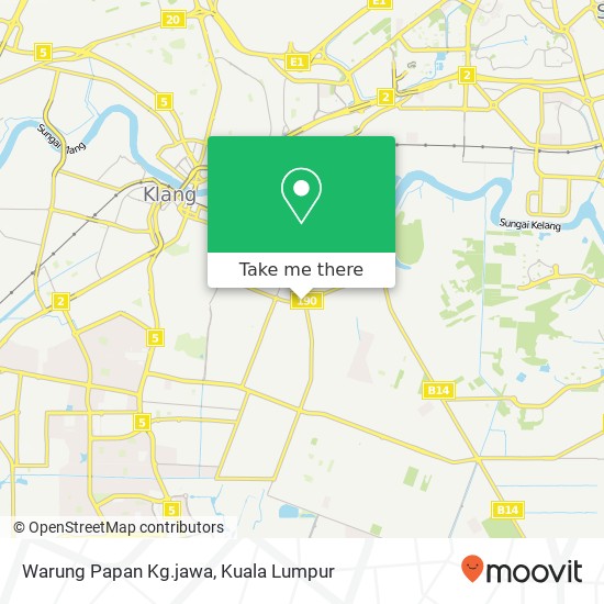 Warung Papan Kg.jawa map