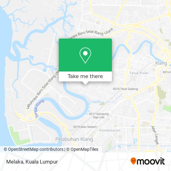 Melaka map