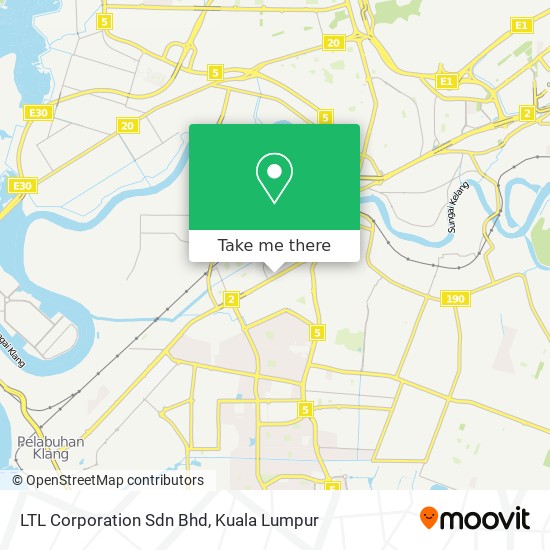 LTL Corporation Sdn Bhd map