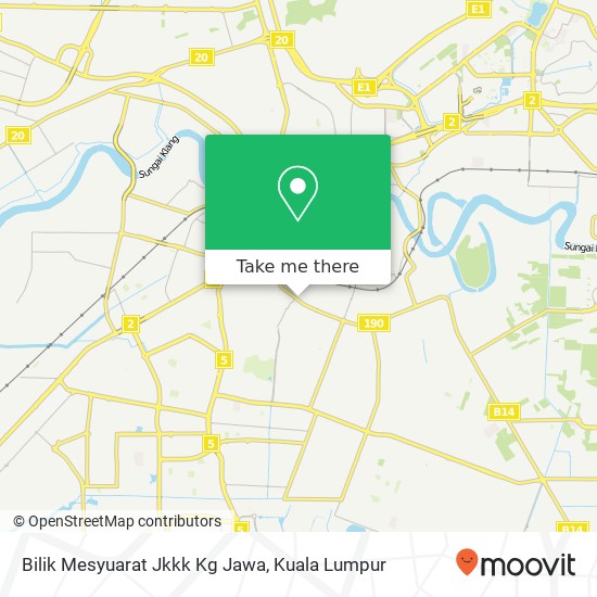 Bilik Mesyuarat Jkkk Kg Jawa map