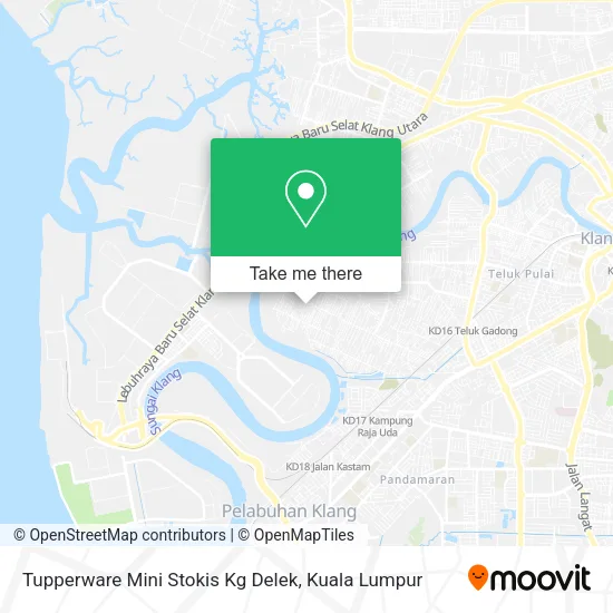 Tupperware Mini Stokis Kg Delek map