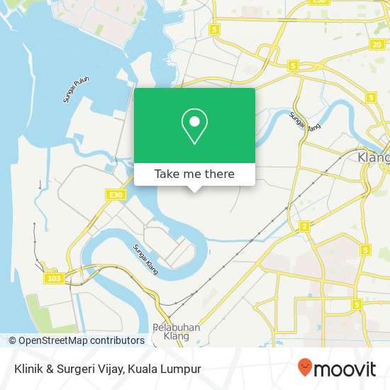 Klinik & Surgeri Vijay map