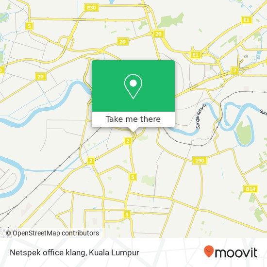 Netspek office klang map