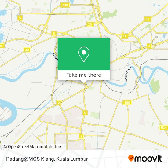 Padang@MGS Klang map