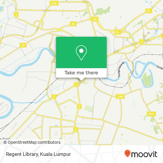 Regent Library map