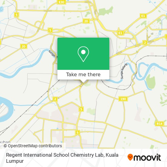 Peta Regent International School Chemistry Lab