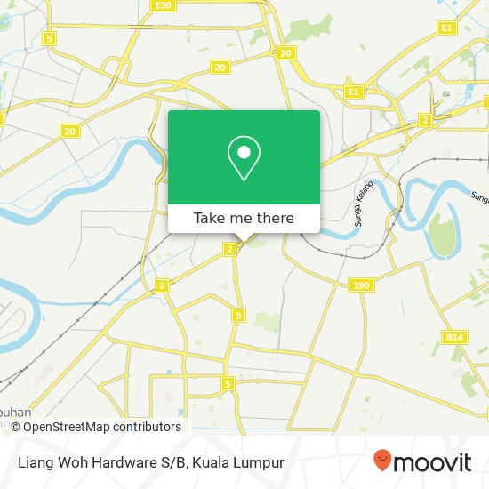 Liang Woh Hardware S/B map