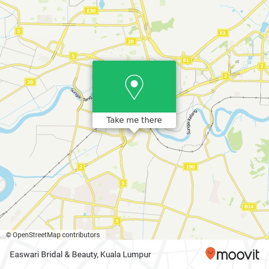 Easwari Bridal & Beauty map