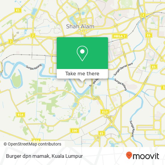 Burger dpn mamak map