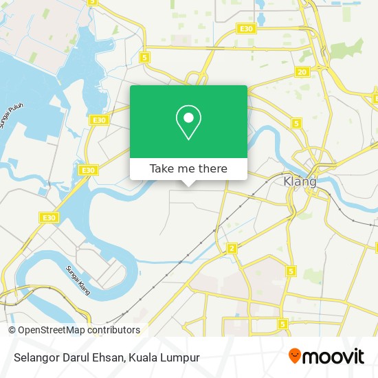 Selangor Darul Ehsan map