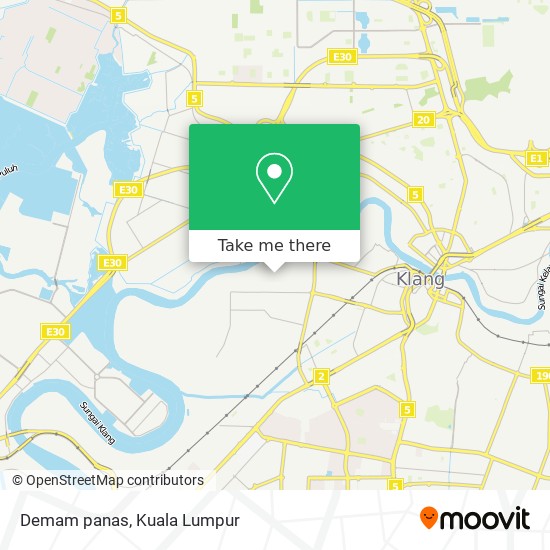 Demam panas map