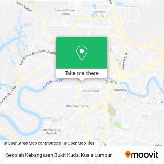 Sekolah Kebangsaan Bukit Kuda map