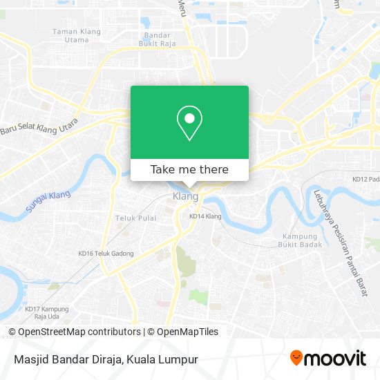 Masjid Bandar Diraja map