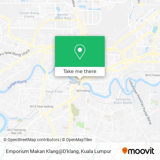 Emporium Makan Klang@D'klang map