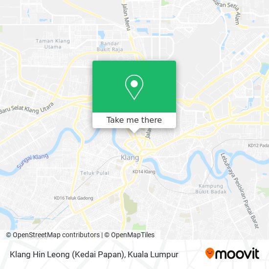 Klang Hin Leong (Kedai Papan) map