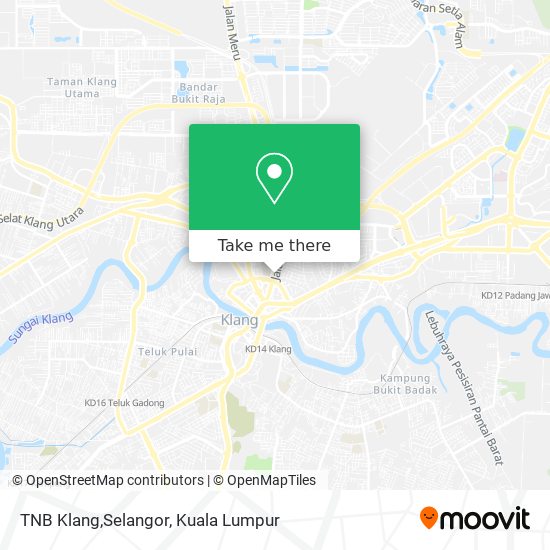 Peta TNB Klang,Selangor