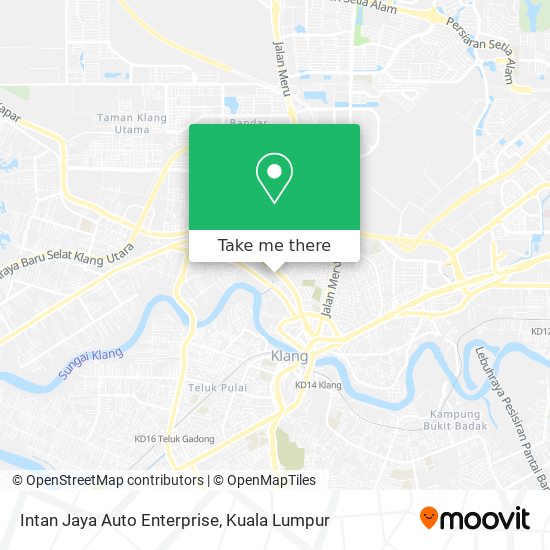 Peta Intan Jaya Auto Enterprise