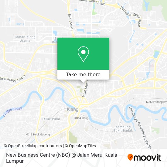 New Business Centre (NBC) @ Jalan Meru map