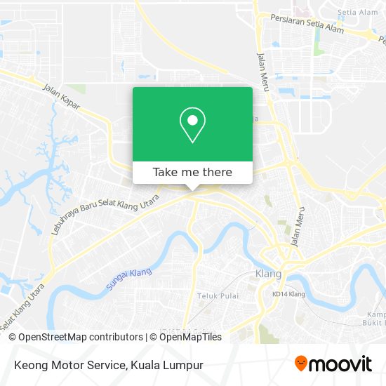 Keong Motor Service map