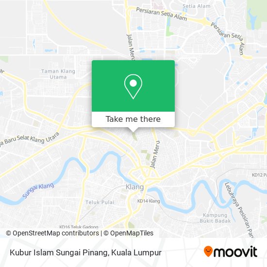 Peta Kubur Islam Sungai Pinang