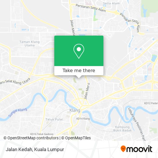 Jalan Kedah map