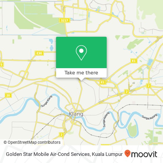Golden Star Mobile Air-Cond Services map
