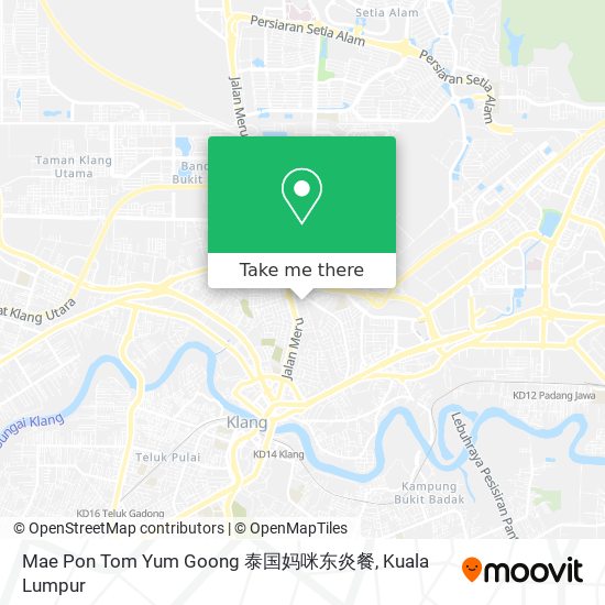 Mae Pon Tom Yum Goong 泰国妈咪东炎餐 map