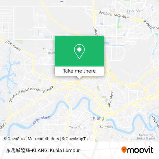 东岳城隍庙-KLANG map