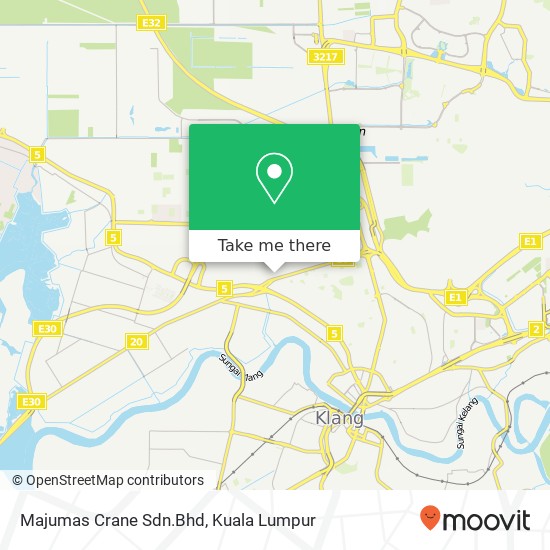 Majumas Crane Sdn.Bhd map