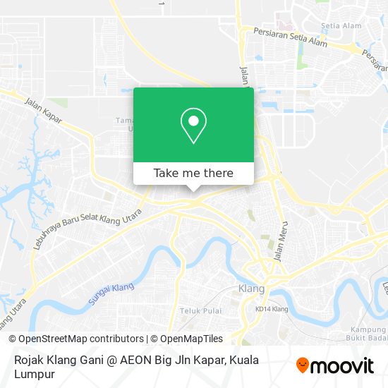 Rojak Klang Gani @ AEON Big Jln Kapar map