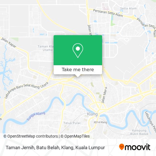Taman Jernih, Batu Belah, Klang map