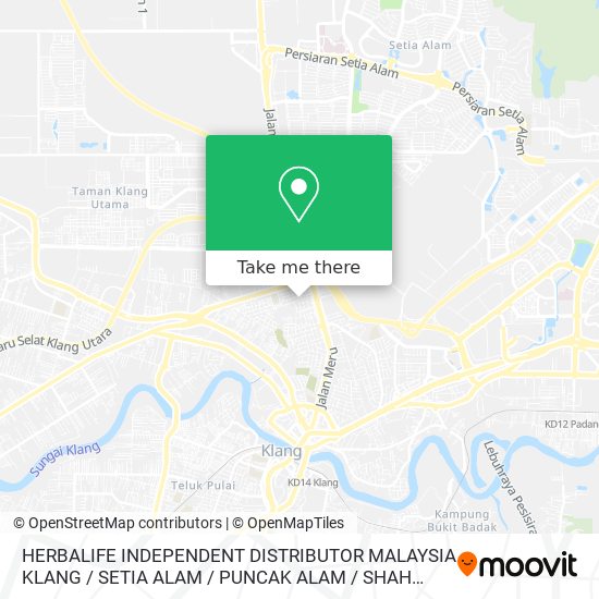 HERBALIFE INDEPENDENT DISTRIBUTOR MALAYSIA KLANG / SETIA ALAM / PUNCAK ALAM / SHAH ALAM / SUBANG JA map