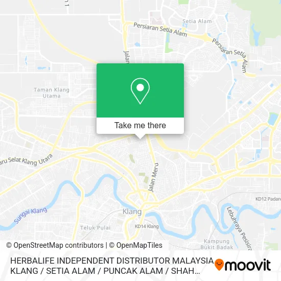 HERBALIFE INDEPENDENT DISTRIBUTOR MALAYSIA KLANG / SETIA ALAM / PUNCAK ALAM / SHAH ALAM / SUBANG JA map