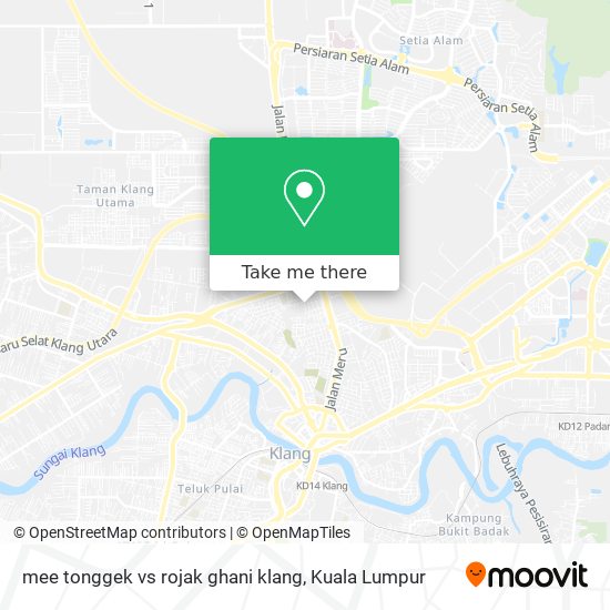 mee tonggek vs rojak ghani klang map