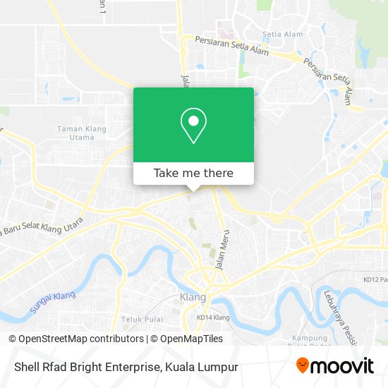 Shell Rfad Bright Enterprise map