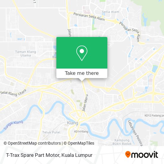 T-Trax Spare Part Motor map