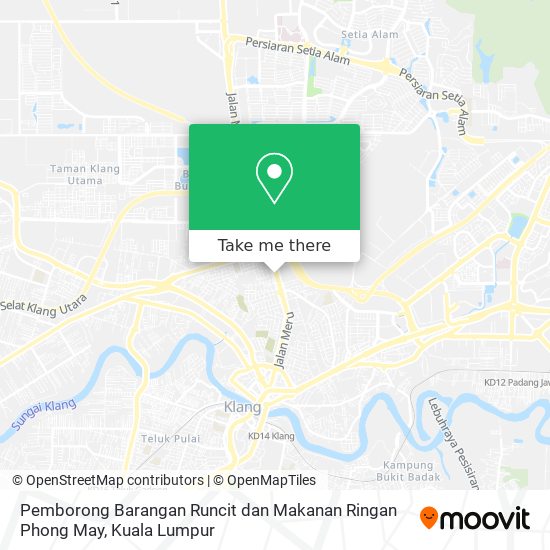 Pemborong Barangan Runcit dan Makanan Ringan Phong May map